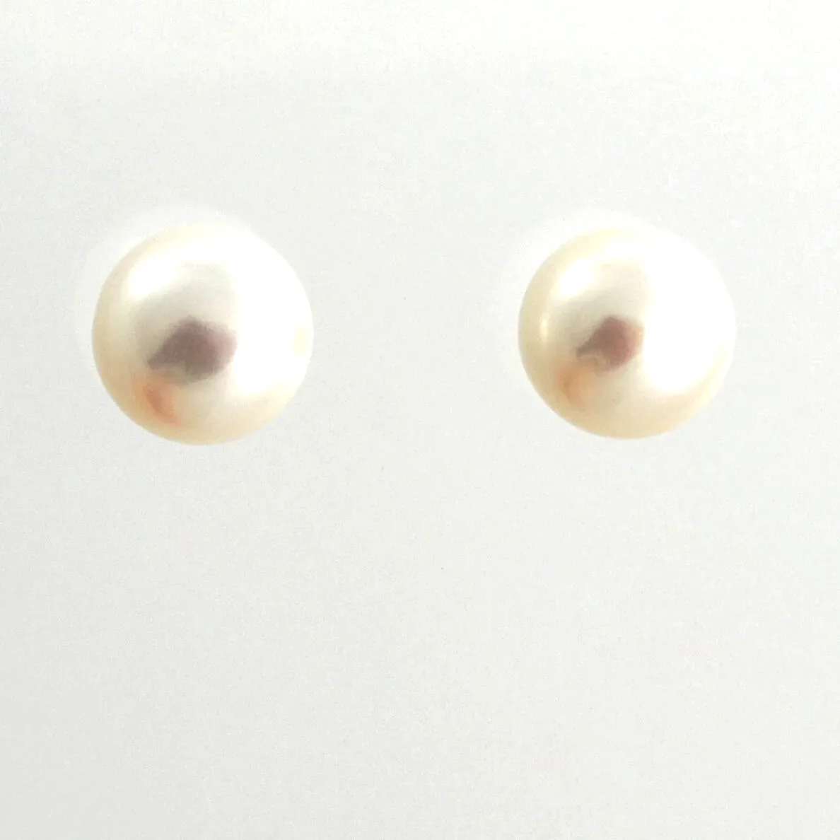11mm Freshwater Button Pearls by Sharon Teaman — view 1