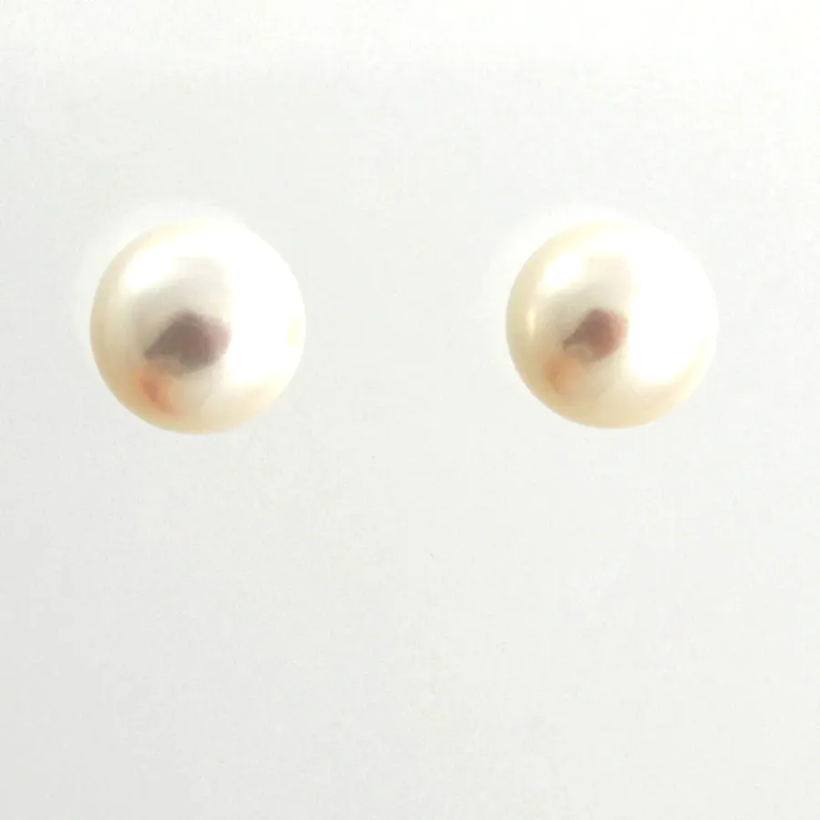 11mm Freshwater Button Pearls by Sharon Teaman