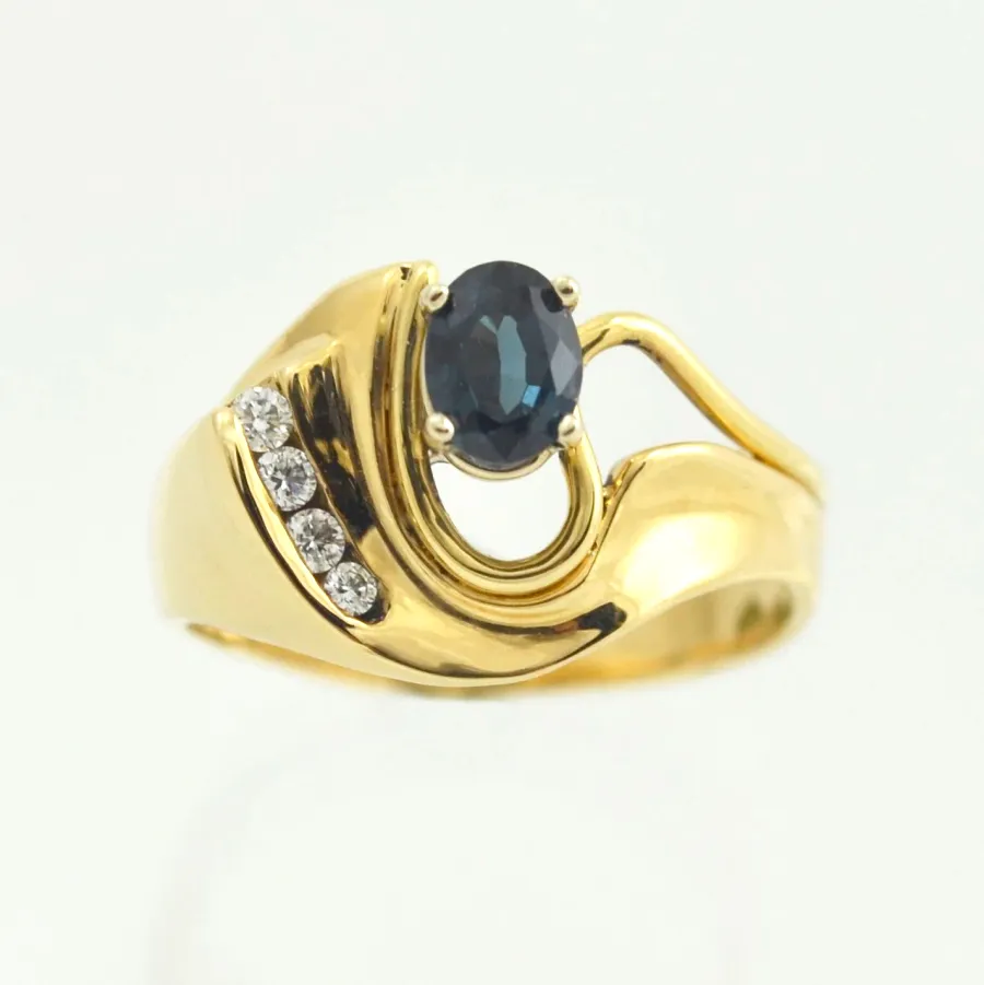 14K Alexandrite Oval Ring Oval by Sharon Teaman