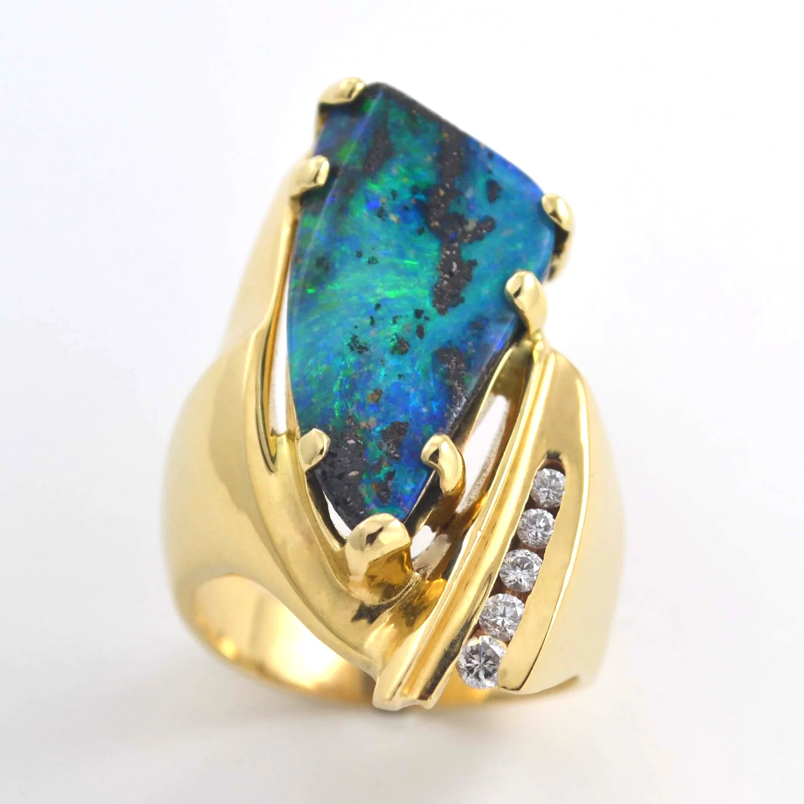 Opal jewelry handmade by Sharon Teaman