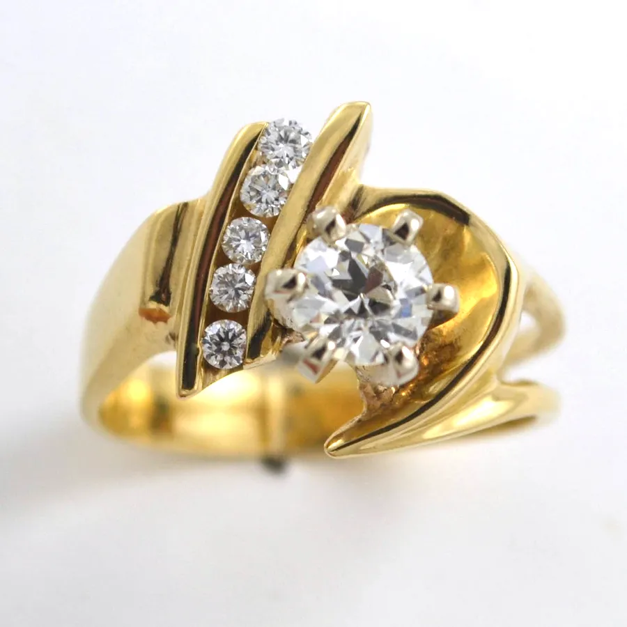 14K Diamond Ring by Sharon Teaman