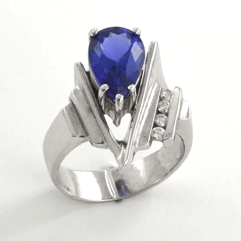 Tanzanite jewelry by Sharon Teaman