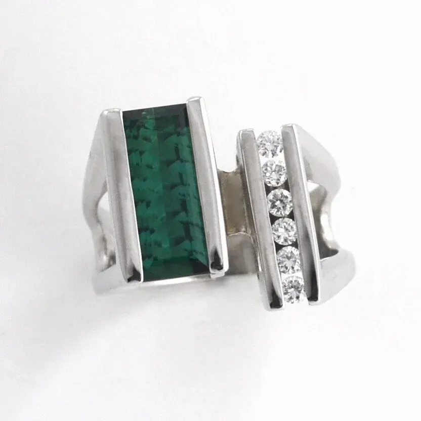 Green Tourmaline jewelry by Sharon Teaman
