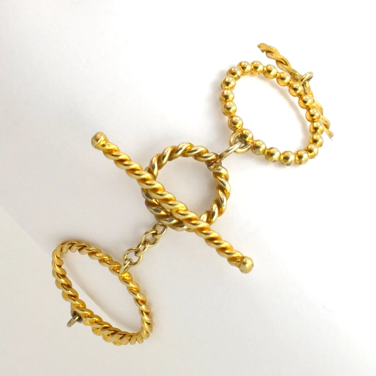 18kt Vermeil Hoop Bracelet by Sharon Teaman — view 3
