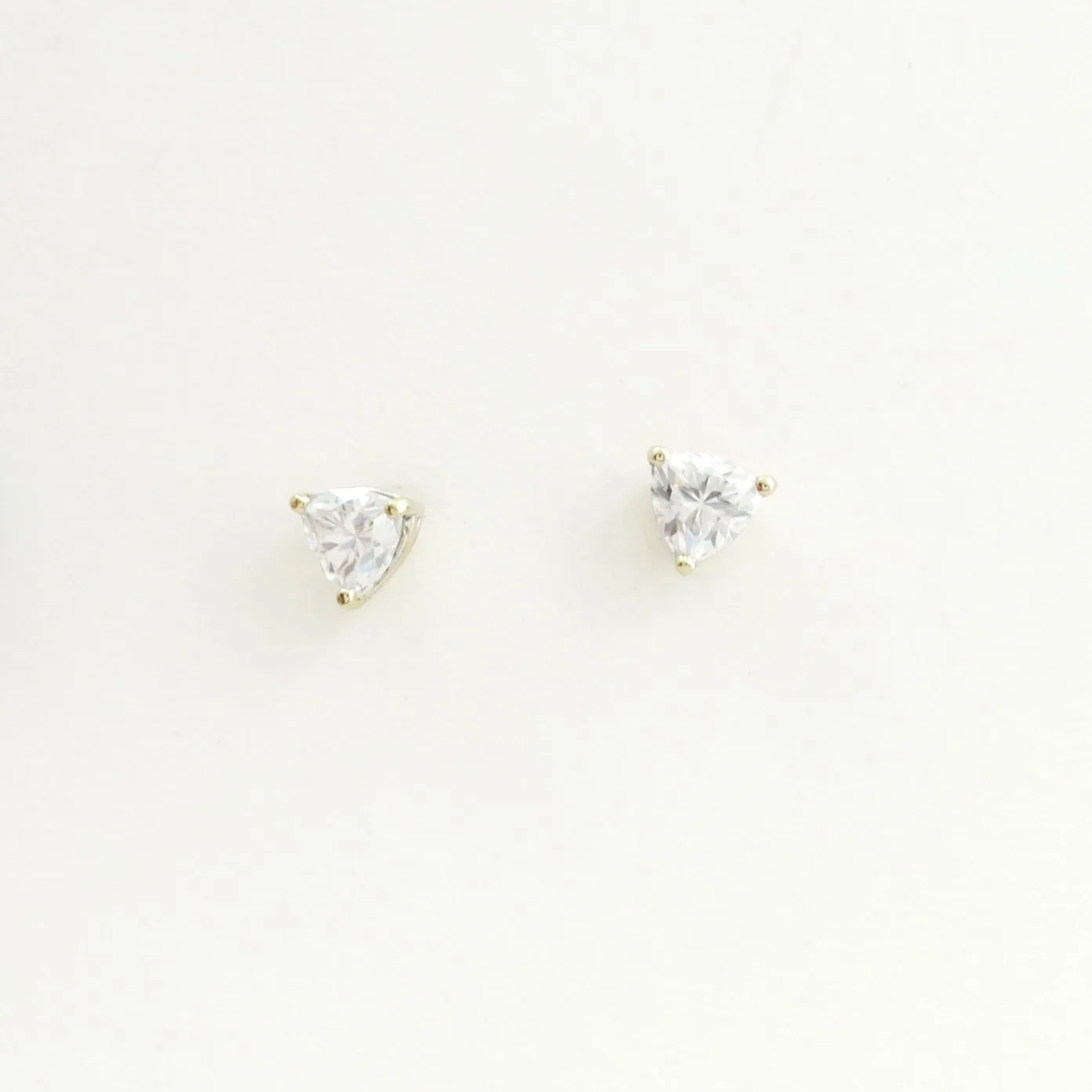 6.5mm Trillion Moissanite by Sharon Teaman — view 1