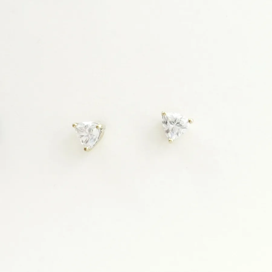 6.5mm Trillion Moissanite by Sharon Teaman