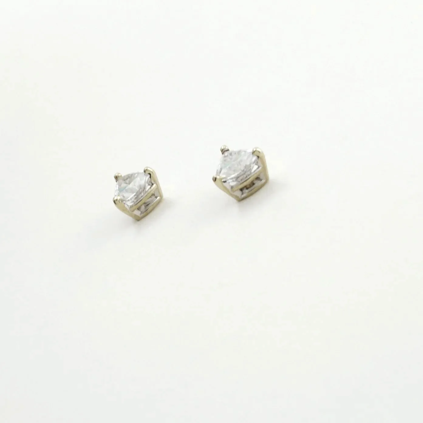 6.5mm Trillion Moissanite by Sharon Teaman — view 2