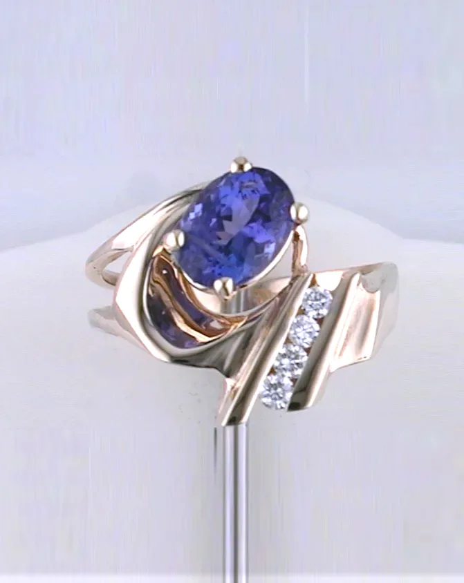 Ailsa Tanzanite Ring by Sharon Teaman — view 1