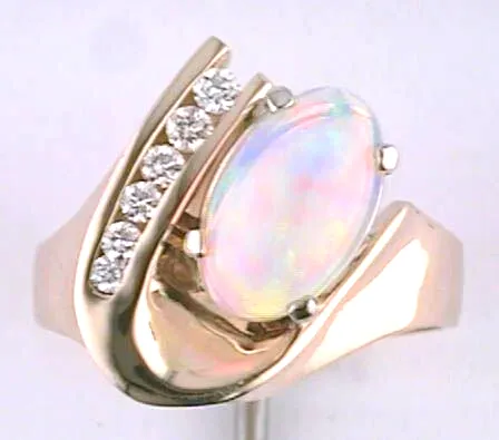 Allie Ethiopian Opal Ring by Sharon Teaman