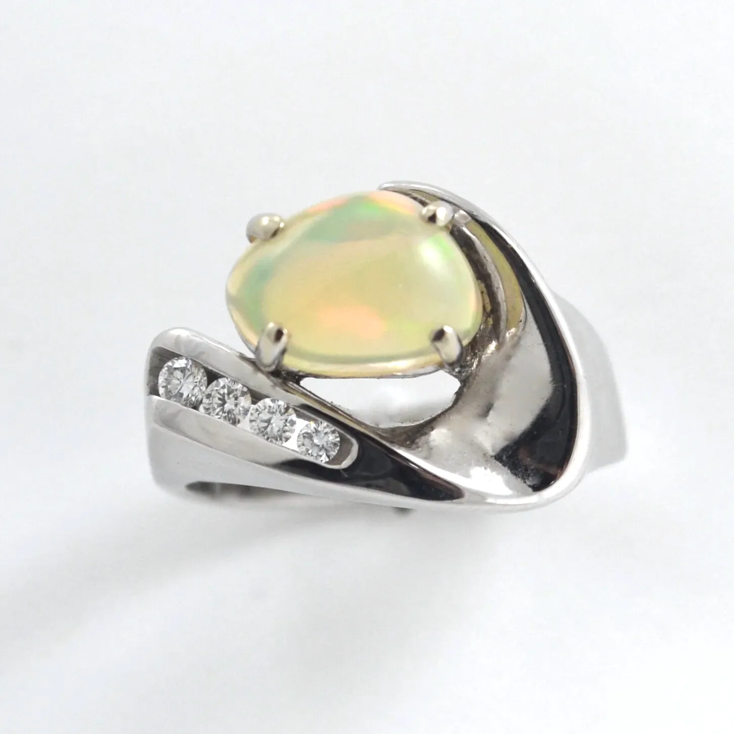 Ally Ethiopian Opal Ring by Sharon Teaman — view 1
