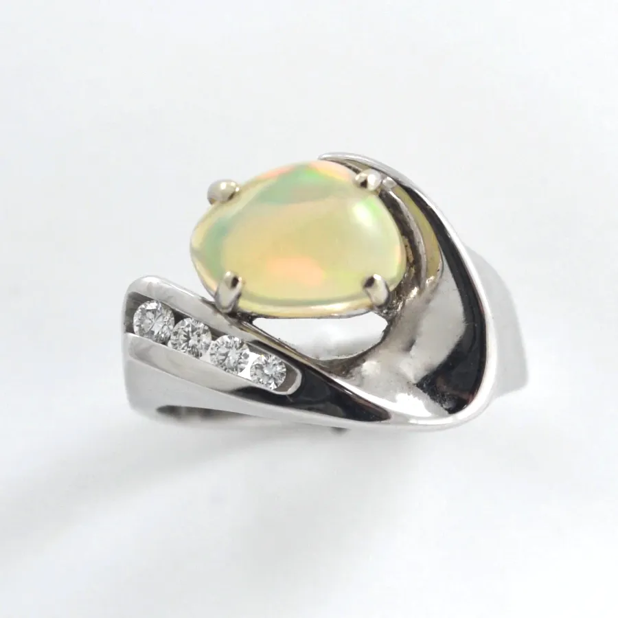 Ally Ethiopian Opal Ring by Sharon Teaman