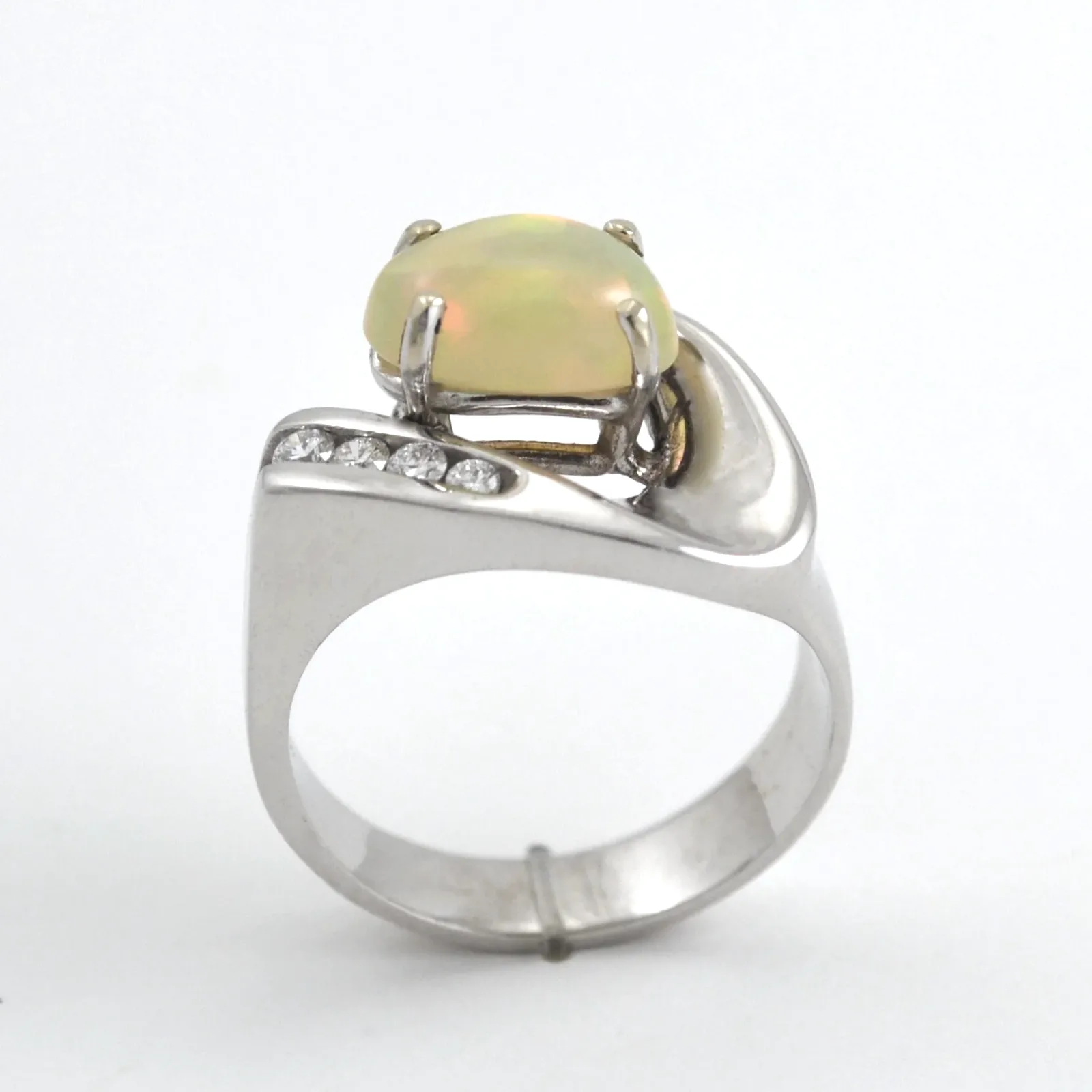 Ally Ethiopian Opal Ring by Sharon Teaman — view 2
