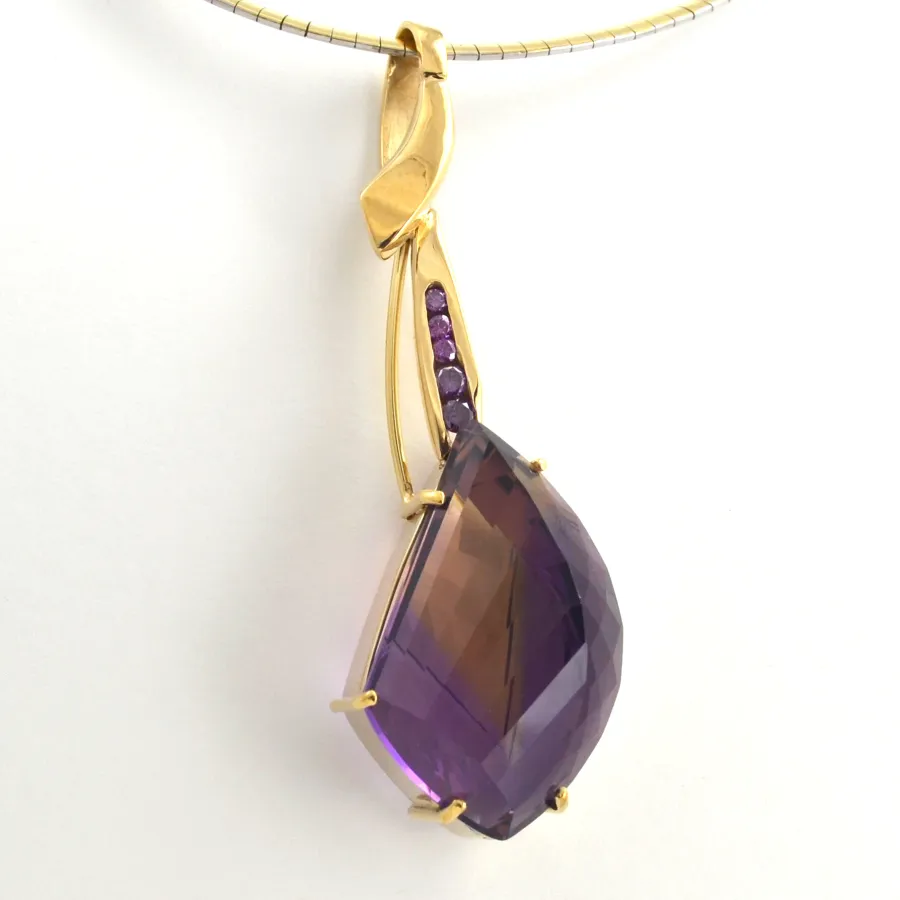 Ametrine jewelry by Sharon Teaman