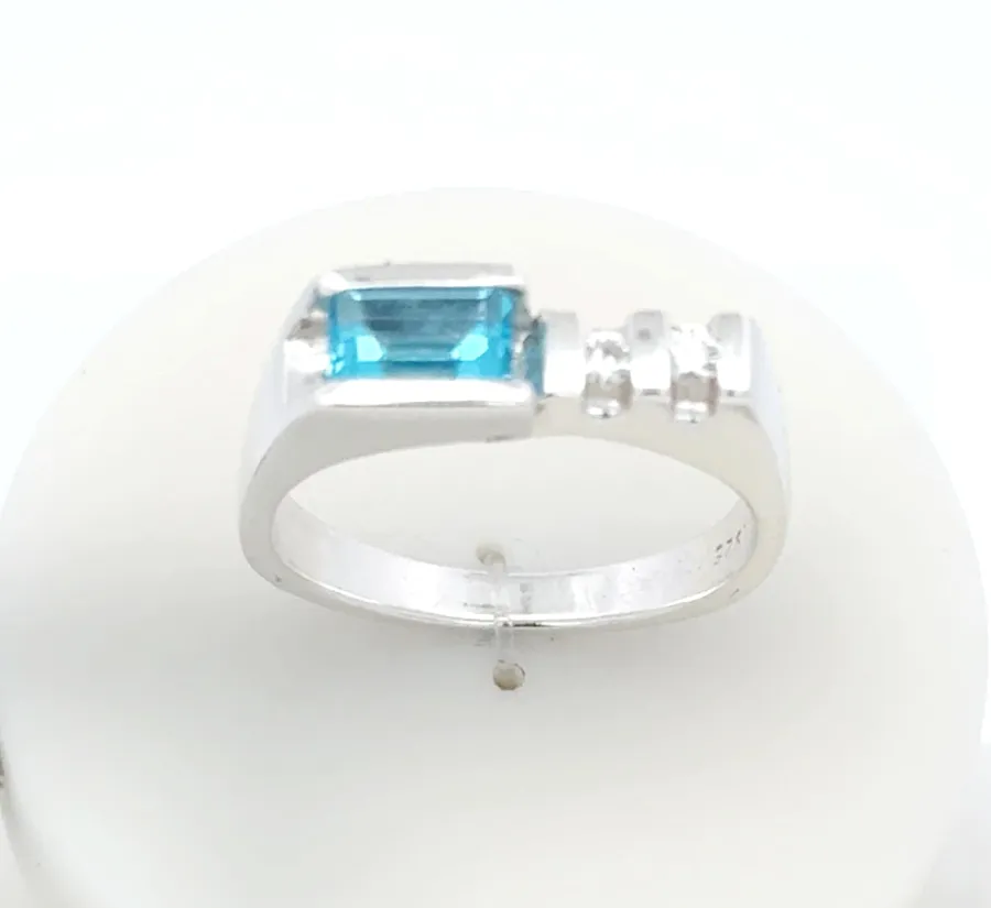 Blue Topaz jewelry by Sharon Teaman