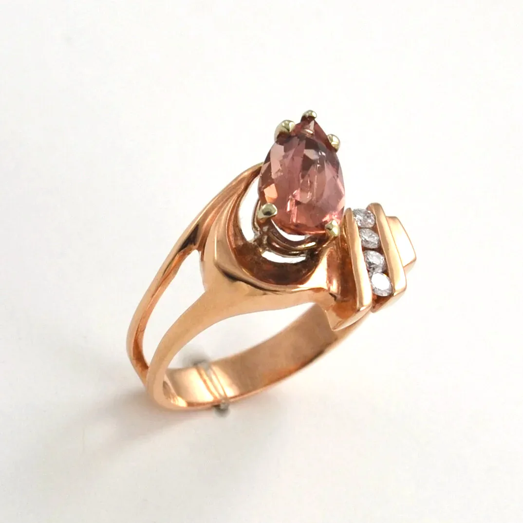 Cassandra Imperial Topaz Ring by Sharon Teaman — view 2
