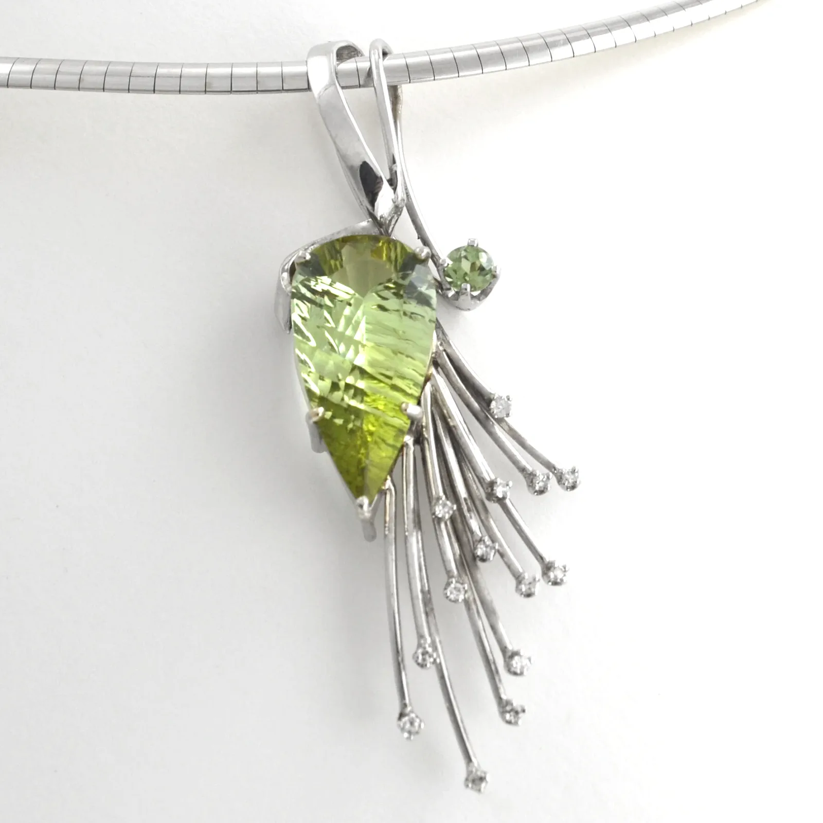 Cerys Ice Mint Green Tourmaline by Sharon Teaman — view 1