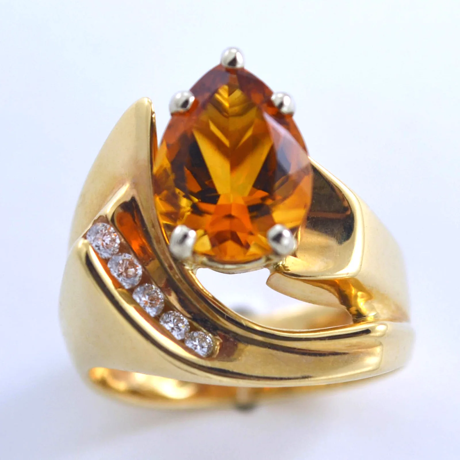 Citrine Ring by Sharon Teaman — view 1