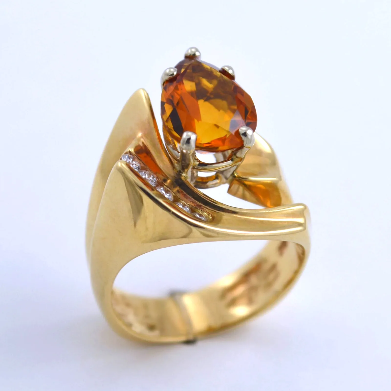 Citrine Ring by Sharon Teaman — view 2