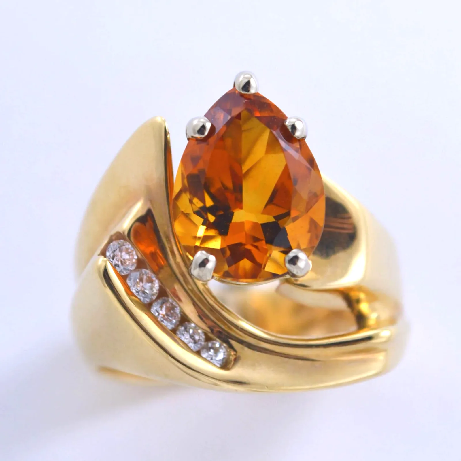 Citrine Ring by Sharon Teaman — view 3