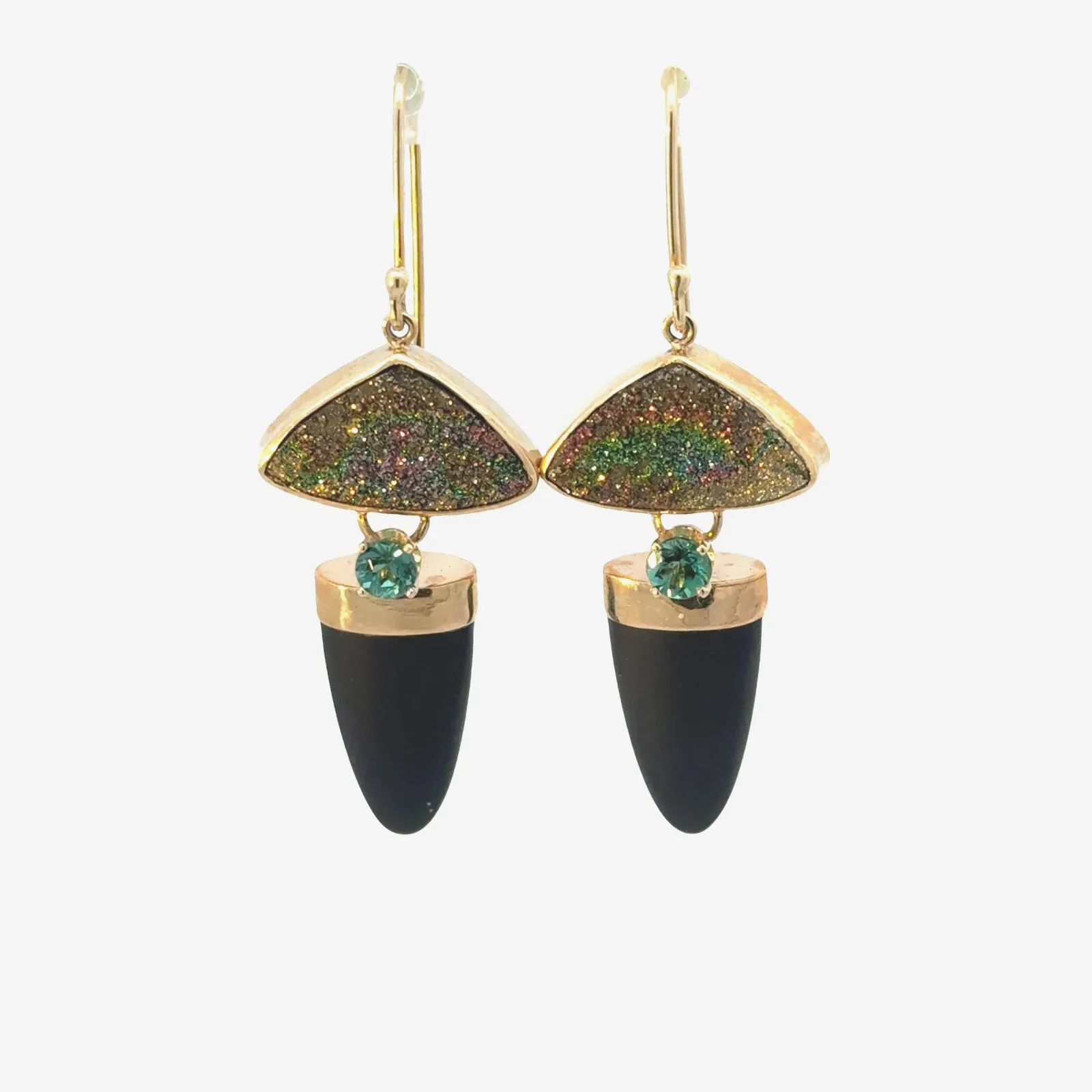 Drusy jewelry handmade by Sharon Teaman