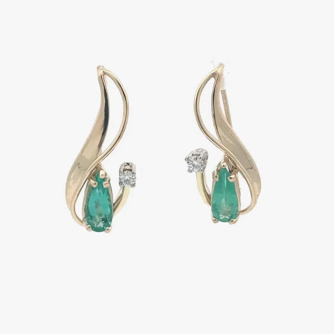 Emerald jewelry handmade by Sharon Teaman