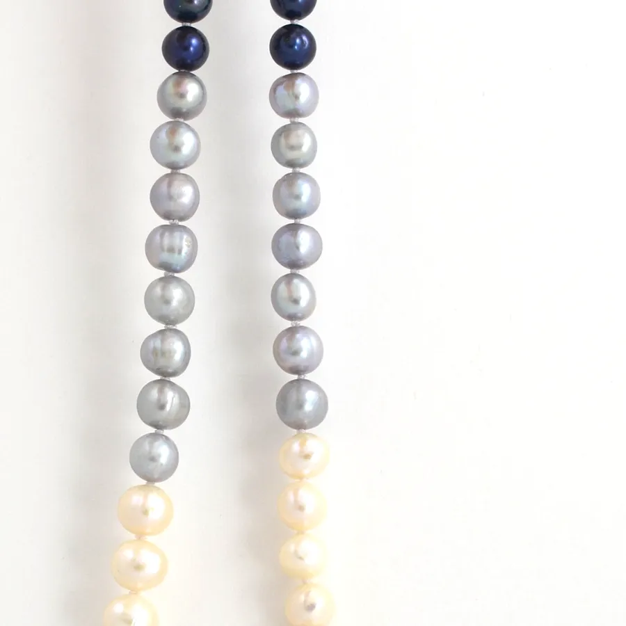 Fresh Water Ombre Pearls by Sharon Teaman