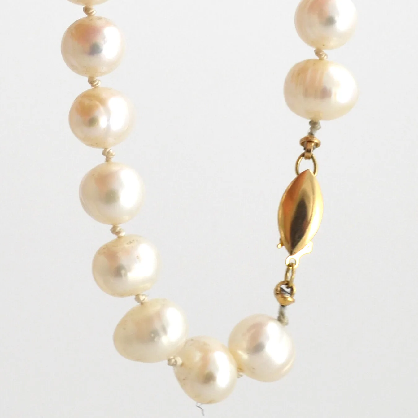 Freshwater White Pearl Bracelet by Sharon Teaman — view 1