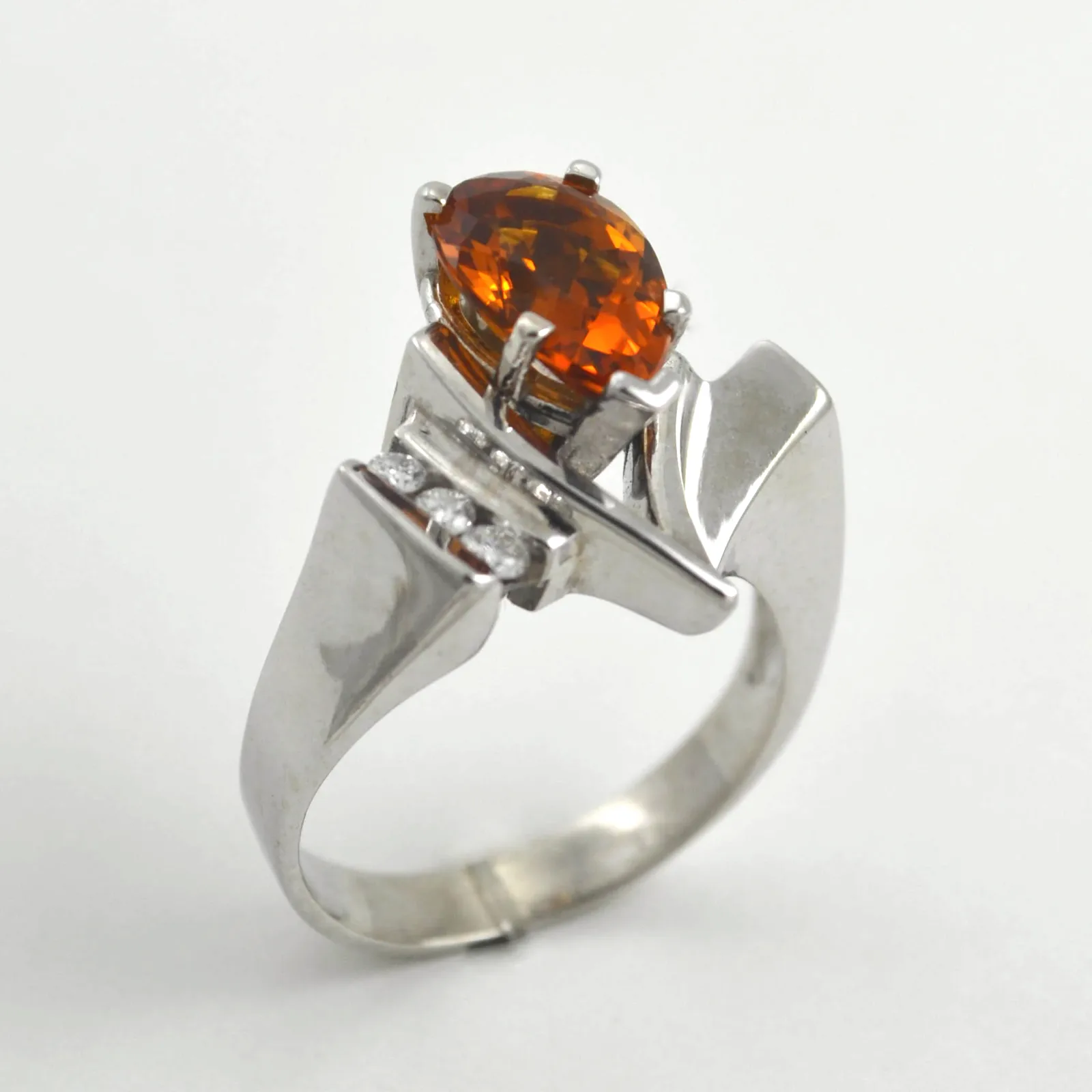 Madera Citrine Ring by Sharon Teaman — view 2