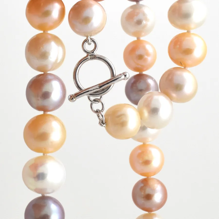Multicolor Freshwater Pearls by Sharon Teaman