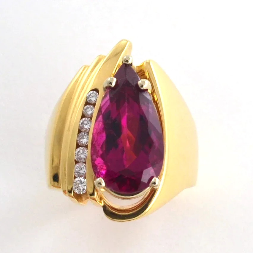 Ophelia Pink Tourmaline by Sharon Teaman — view 1