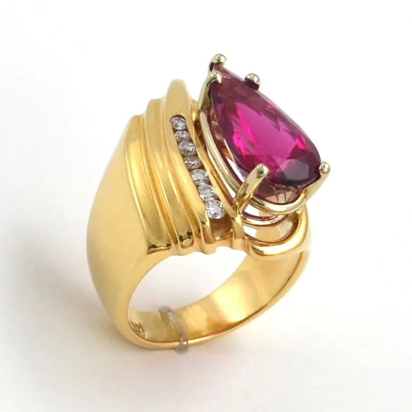 Ophelia Pink Tourmaline by Sharon Teaman — view 2