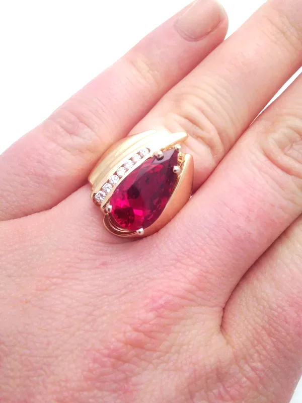 Ophelia Pink Tourmaline by Sharon Teaman — view 3