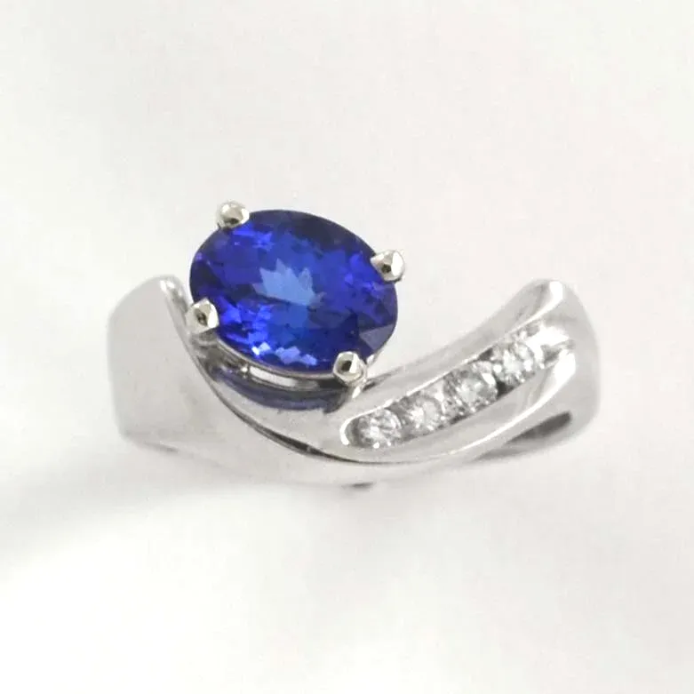 Rachael Tanzanite Ring by Sharon Teaman