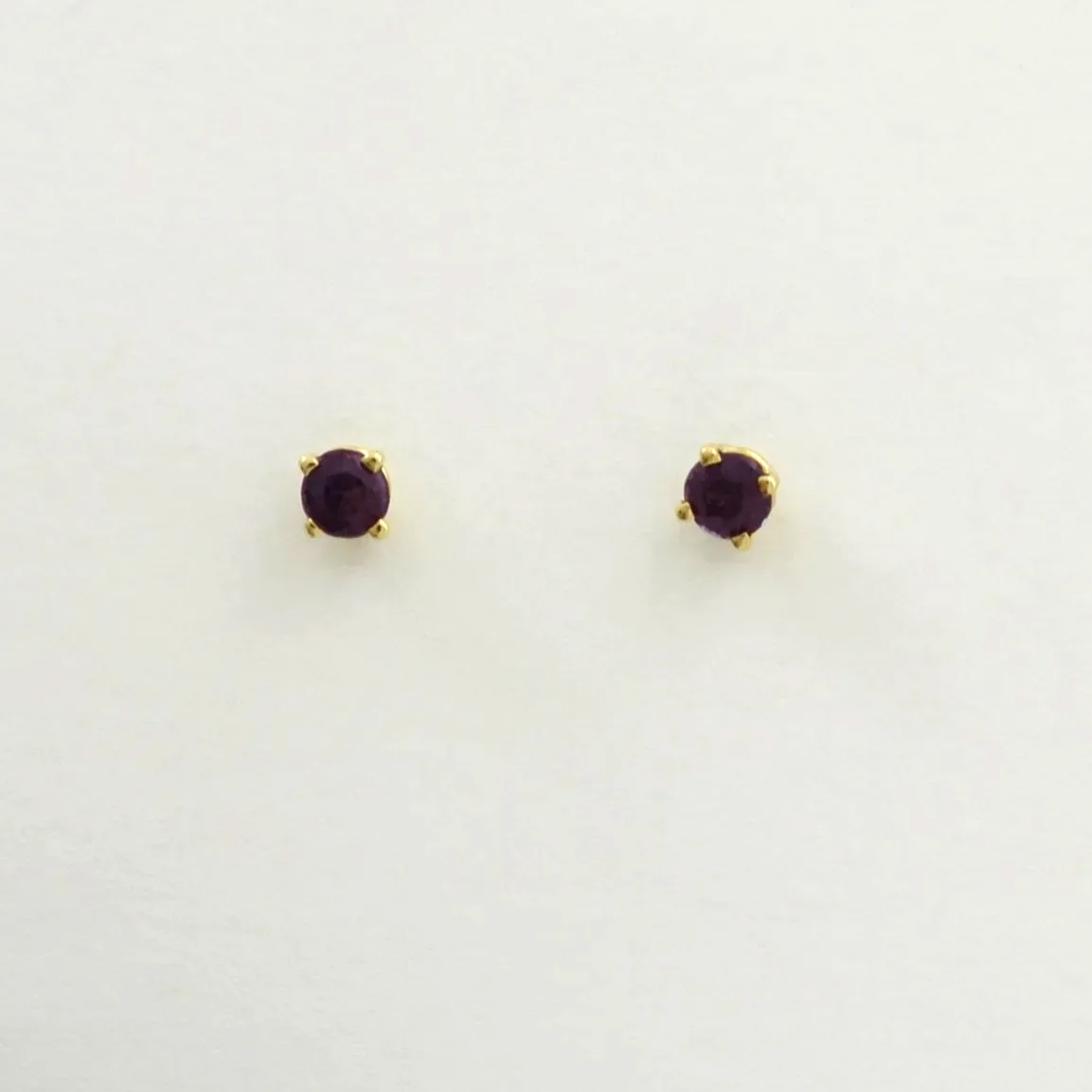 Rare MATCHED SET Zimbabwe ALEXANDRITE Studs (VERY RARE) by Sharon Teaman — view 2