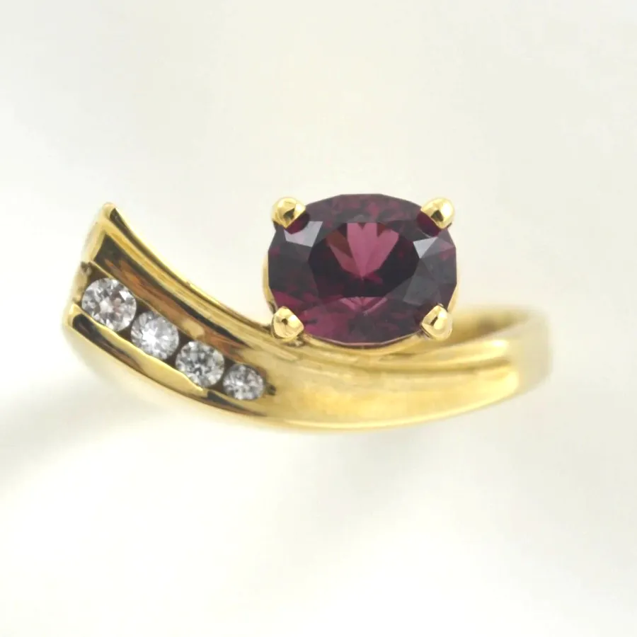 Rhodolite Garnet Breeze Ring by Sharon Teaman