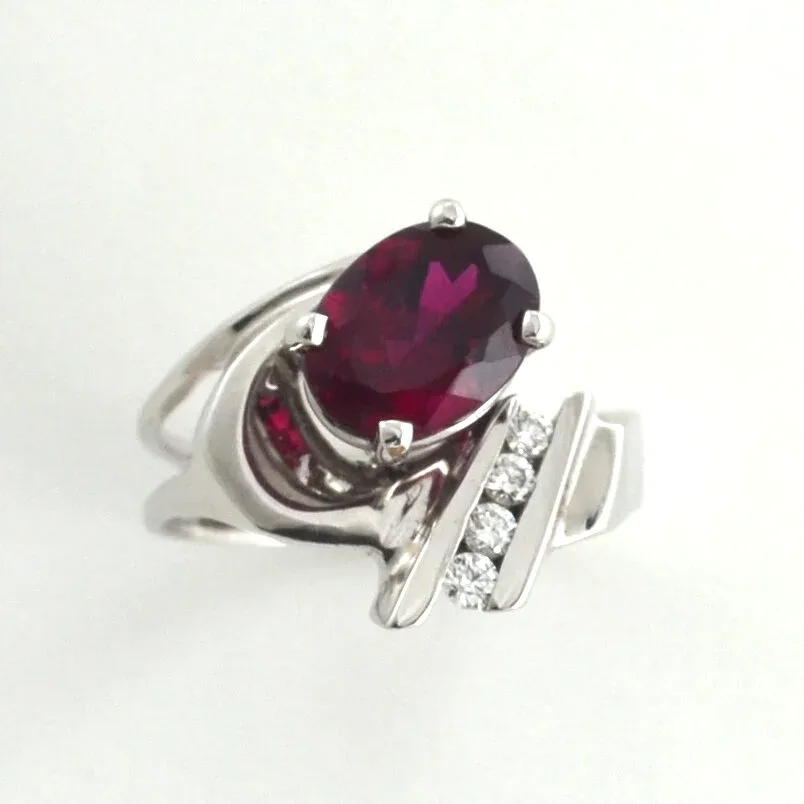 Rubellite Tourmaline Ring by Sharon Teaman — view 1
