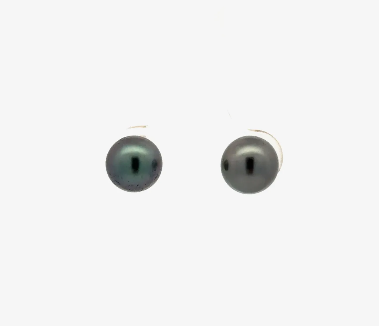 Tahitian Pearl Studs (8mm) by Sharon Teaman — view 1