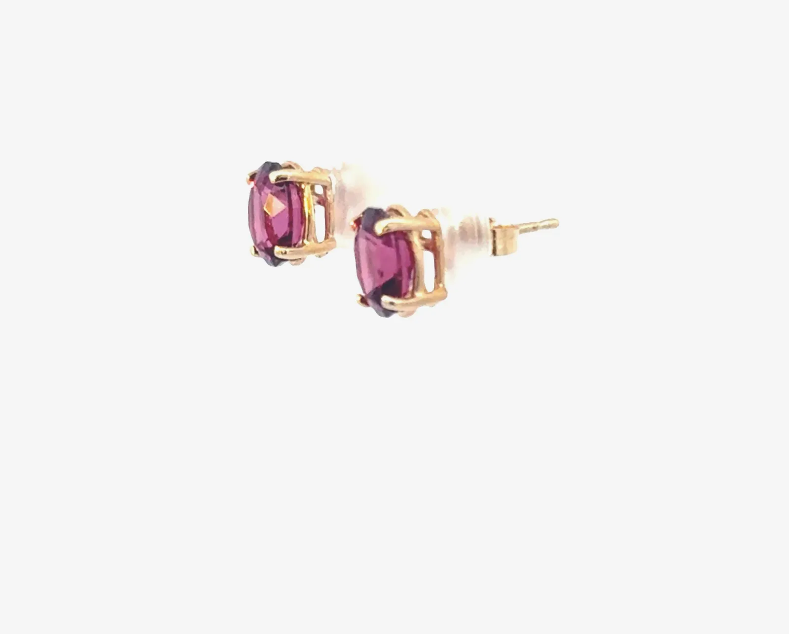 Umbalite Garnet Studs by Sharon Teaman — view 3