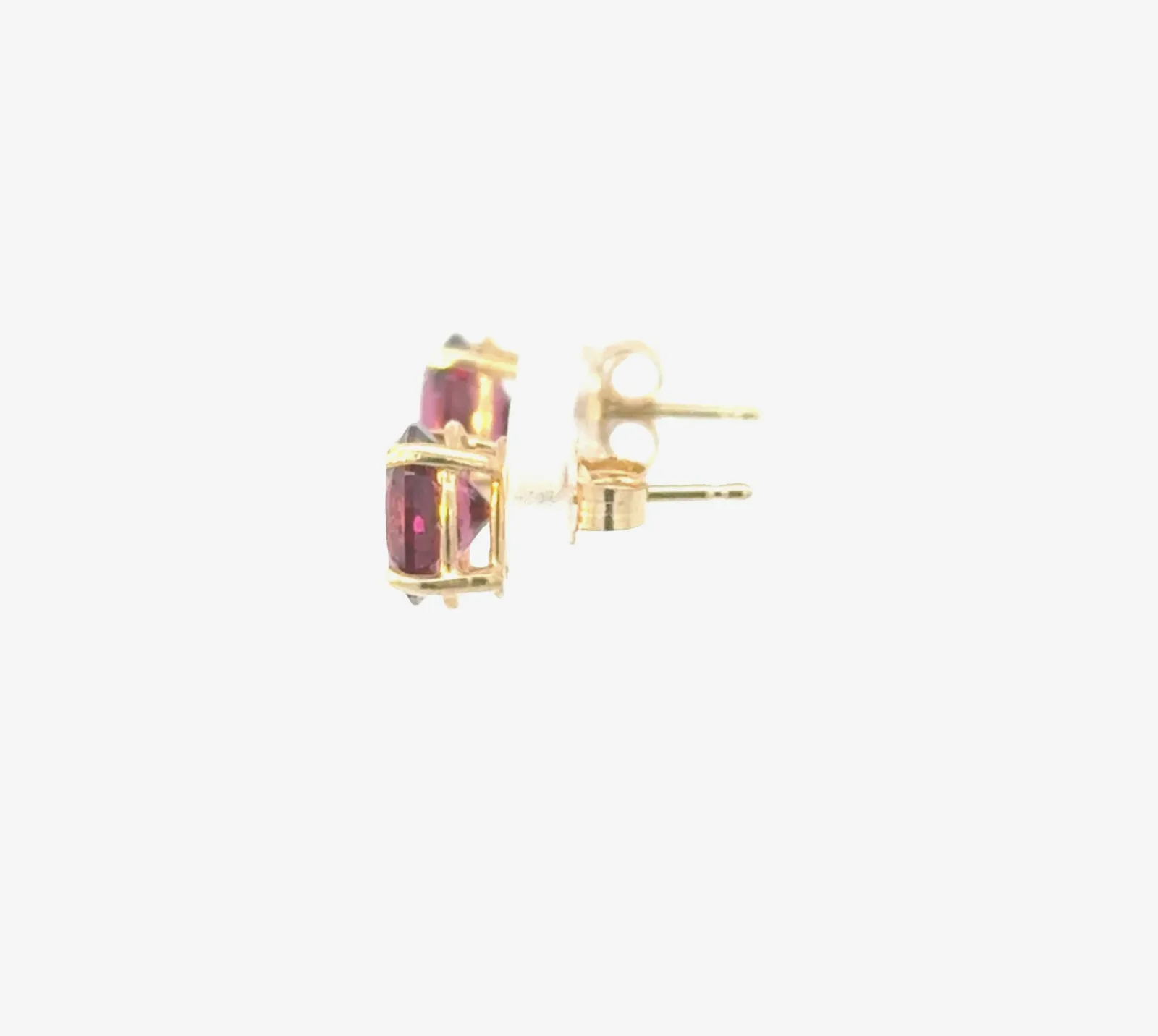 Umbalite Garnet Studs by Sharon Teaman — view 4